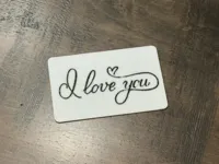 I love You #1 - 0.2mm layer, 2 walls, 15% infill
