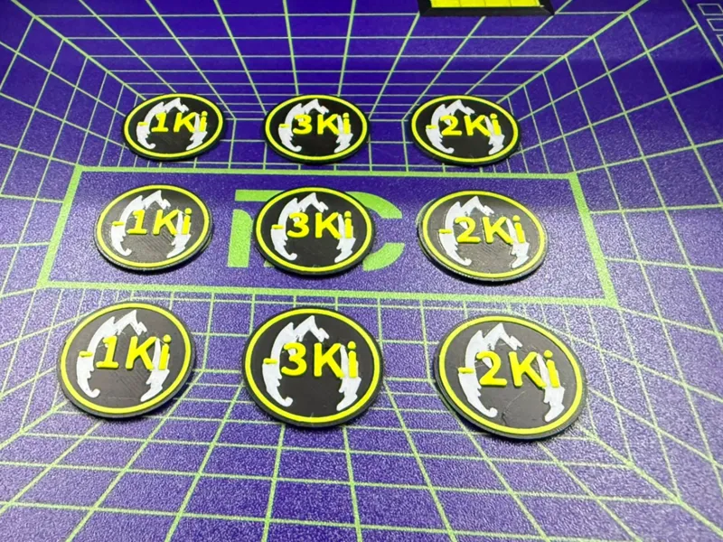 TCG Dragon Ball Spielmarke Minus Ki-Token