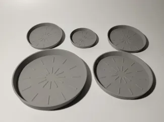 fast simply flower pot tray