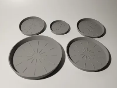 fast simply flower pot tray