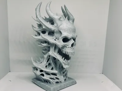 Thorned Revenant skull bust 