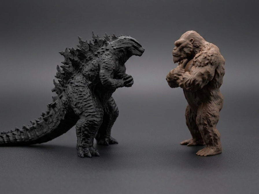 Mini Godzilla vs. Kong