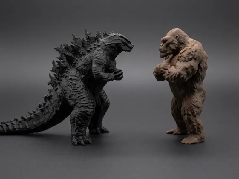 Mini Godzilla vs. Kong