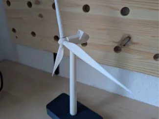 Wind Turbine Mini Model Vestas, Carry Version Box