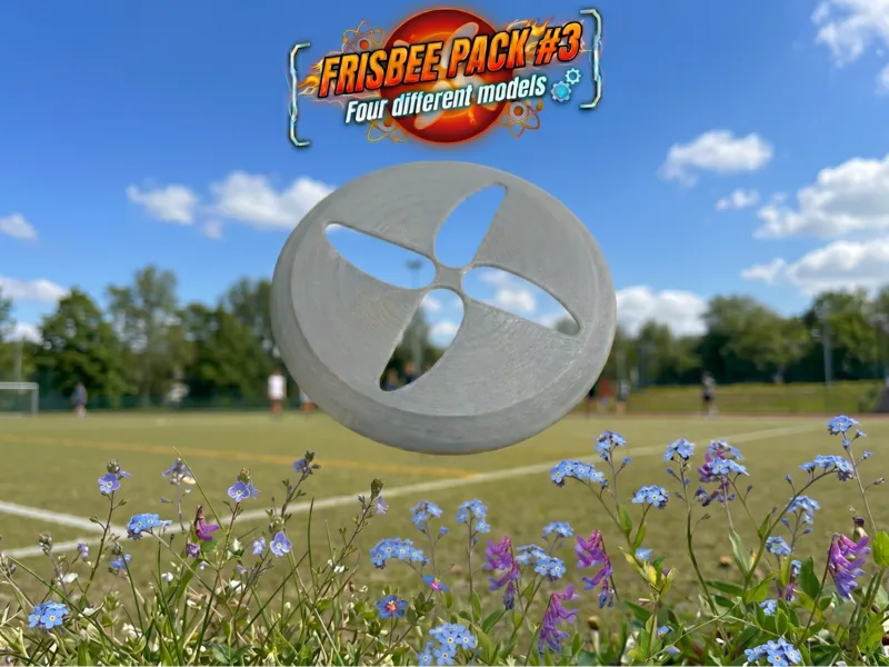 Aeropack #3: 4 Exclusive Frisbee Models