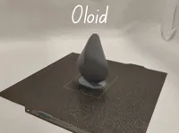 Thickened Wall Spiral Vase - Oloid (PLA, 0.4mm Nozzle)
