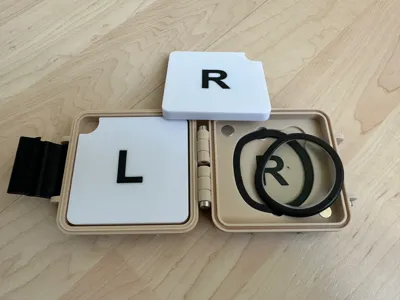 Quest 3 VR rugged lens box for HonsVR lenses