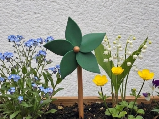 Flower Pinwheel (Moulin à Vent Fleur)