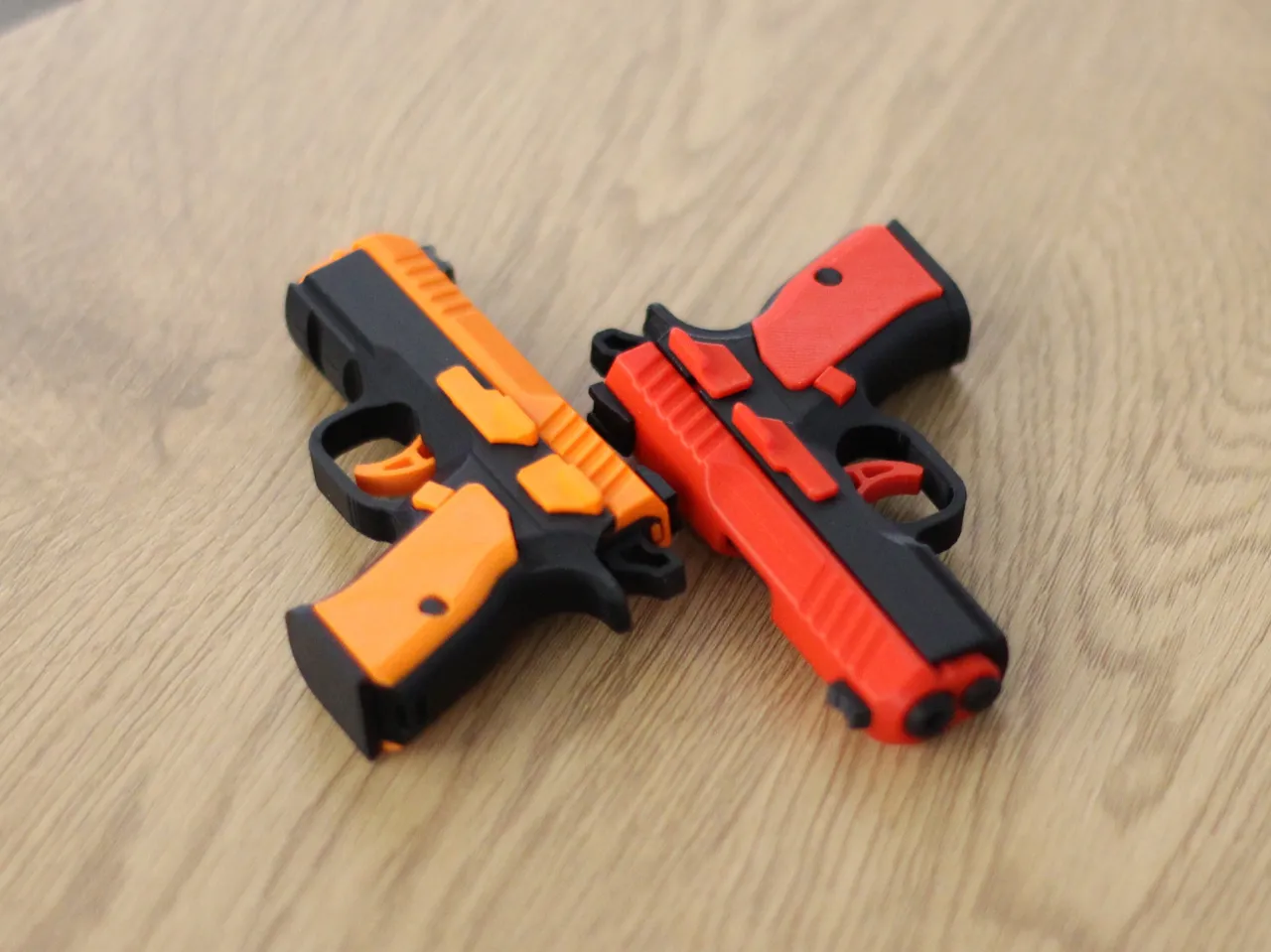 CZ Shadow Fidget Keychain – Slide-Action Toy view 4