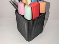 Pot à crayons strié — photo 2