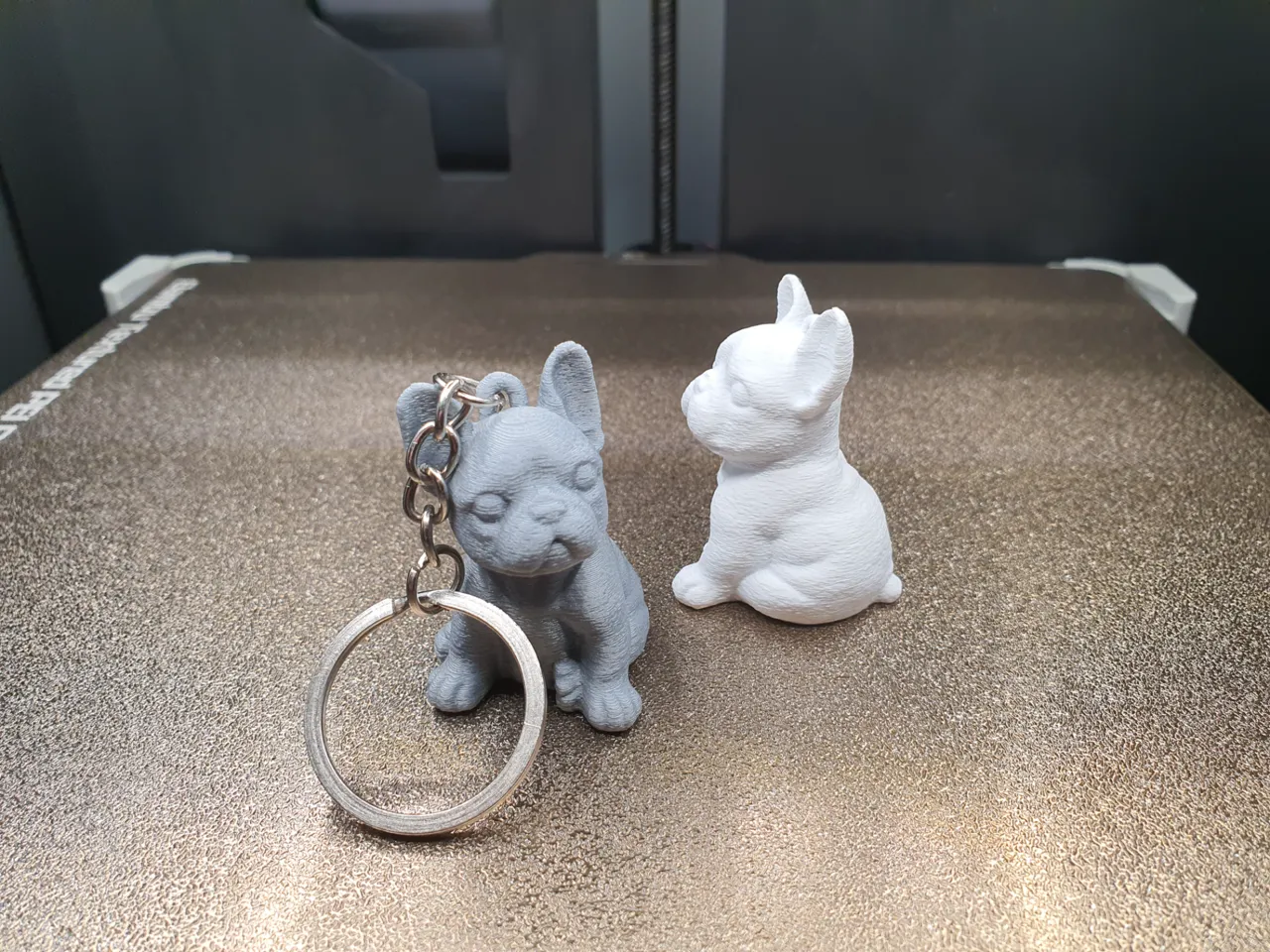 French bulldog Keyring view 3
