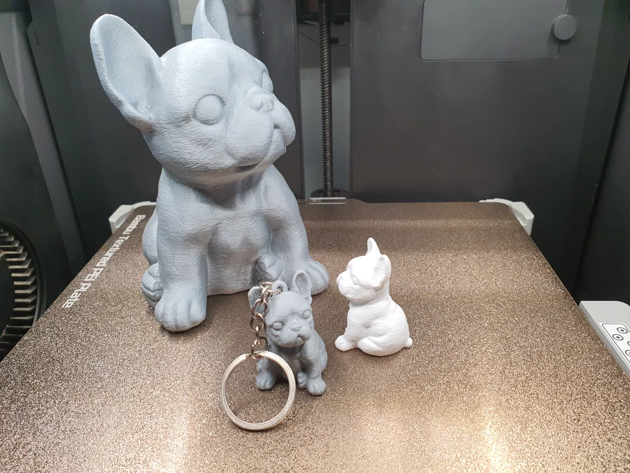 French bulldog Keyring view 4