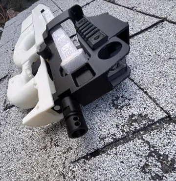 Modelo para impresión 3D: FN P90 NATO submachine gun PDW Toy Magazine — vista de referencia 5