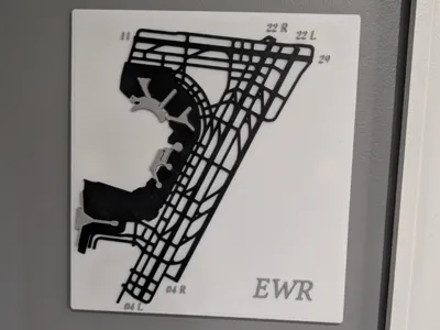Newark Airport EWR Wall Art