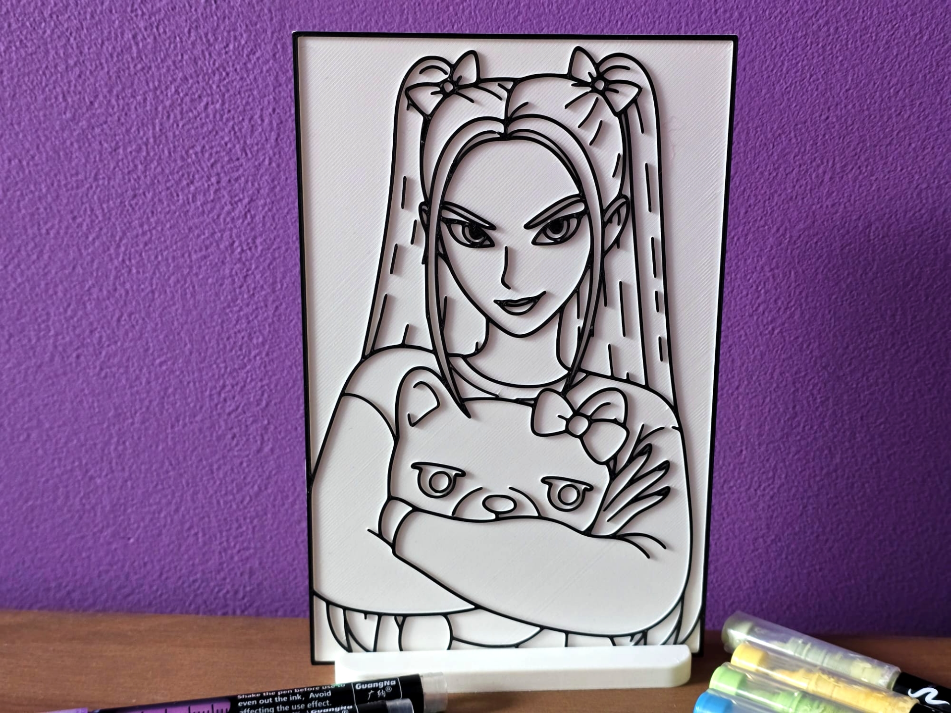 Mira Bear Sweater Coloring Craft Kpop Demon Hunter