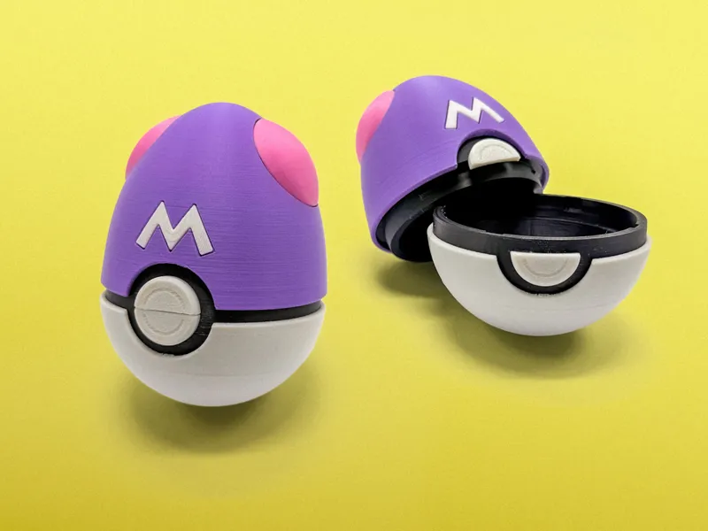 Easteregg Masterball Twist Lock Container Pokeball