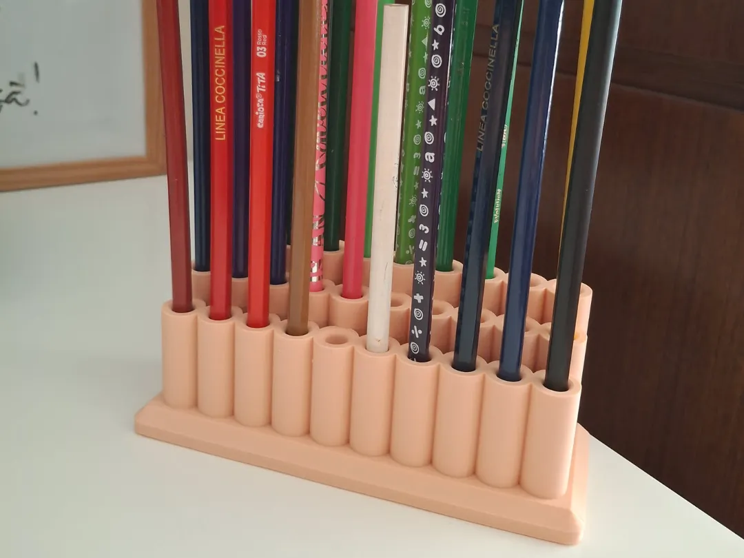Organiseur de crayons de couleur