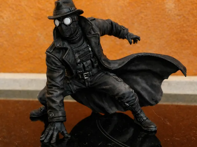 The Noir Web-Slinger: 1930s Pulp Mystery (10 cm)