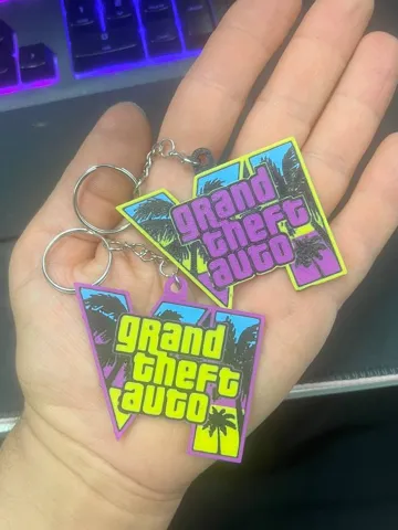Soporte: GTA 6 Portachiavi Grand Theft Auto VI Porta Chiavi — vista de referencia 2