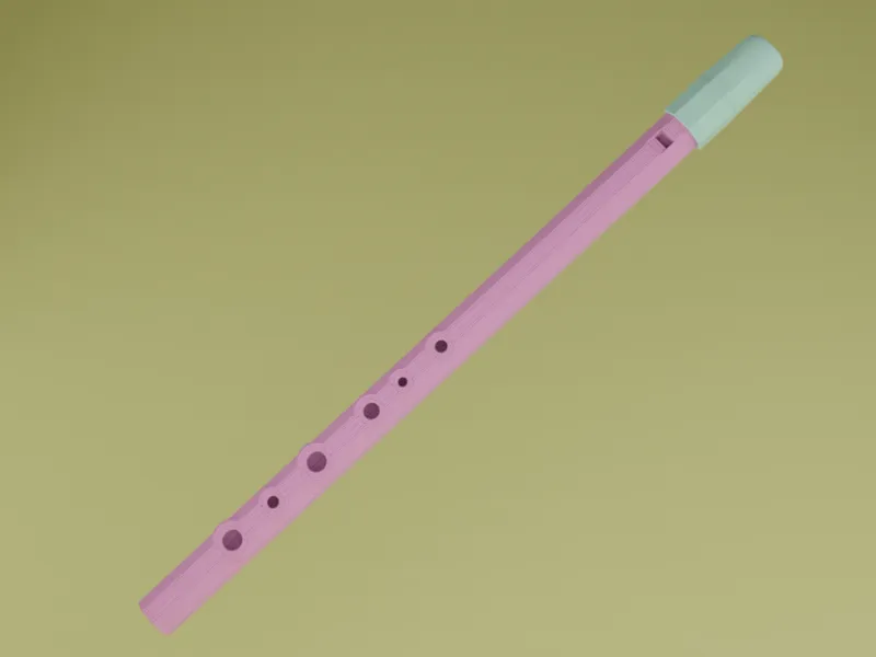 Quiet Tune - F# Minor Scale Signel Flute