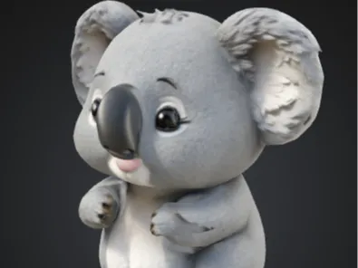 Petit koala pour fin de bobine