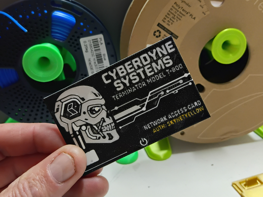 terminator credit card sleeve, Tap to Pay