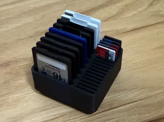 SD Card Storage for Gridfinity 1x1x3