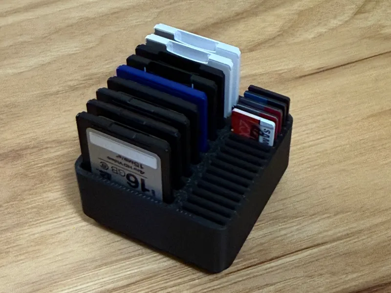 SD Card Storage for Gridfinity 1x1x3