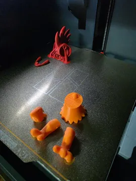 Accesorio para impresora 3D: Goofy series – HEI HEI ROOSTER Movable Eyes NO AMS — vista de referencia 3