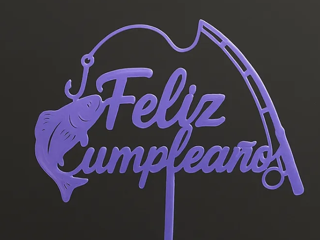 topper feliz cumpleaños