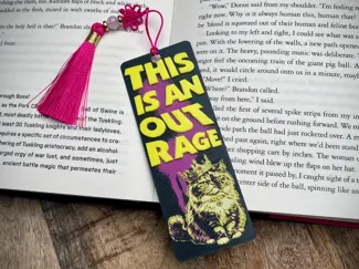 Dungeon Crawler Carl Bookmark - This is an outrage