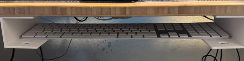 Tastatur Halter Unterm Tisch mit & Ohne Numpad