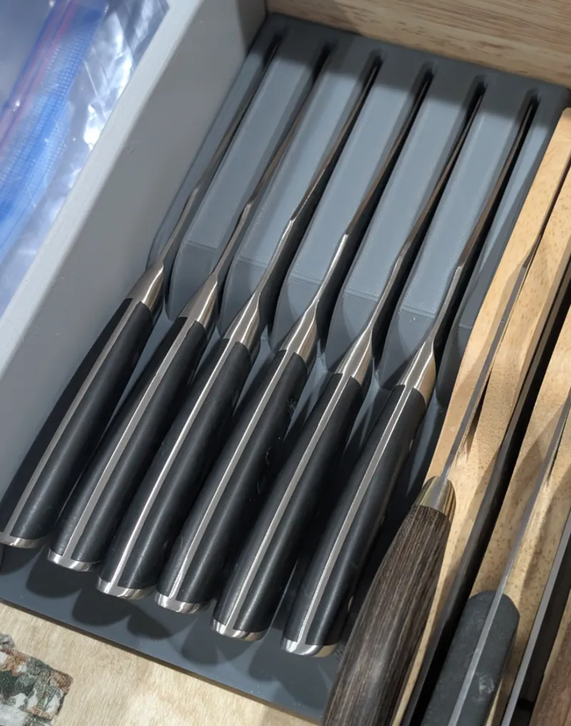 Gridfinity Steak Knife Organizer