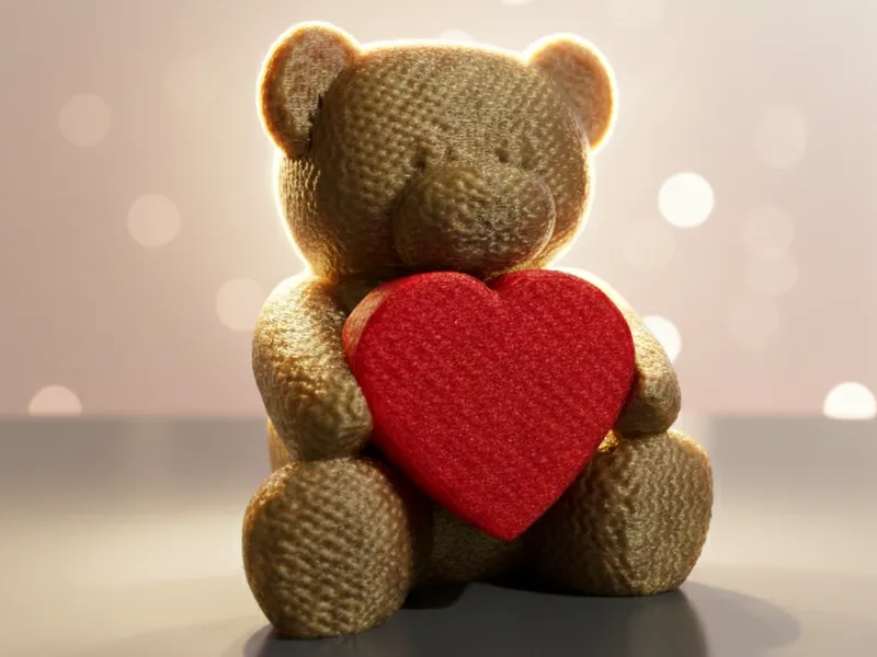 Knitted Teddybear