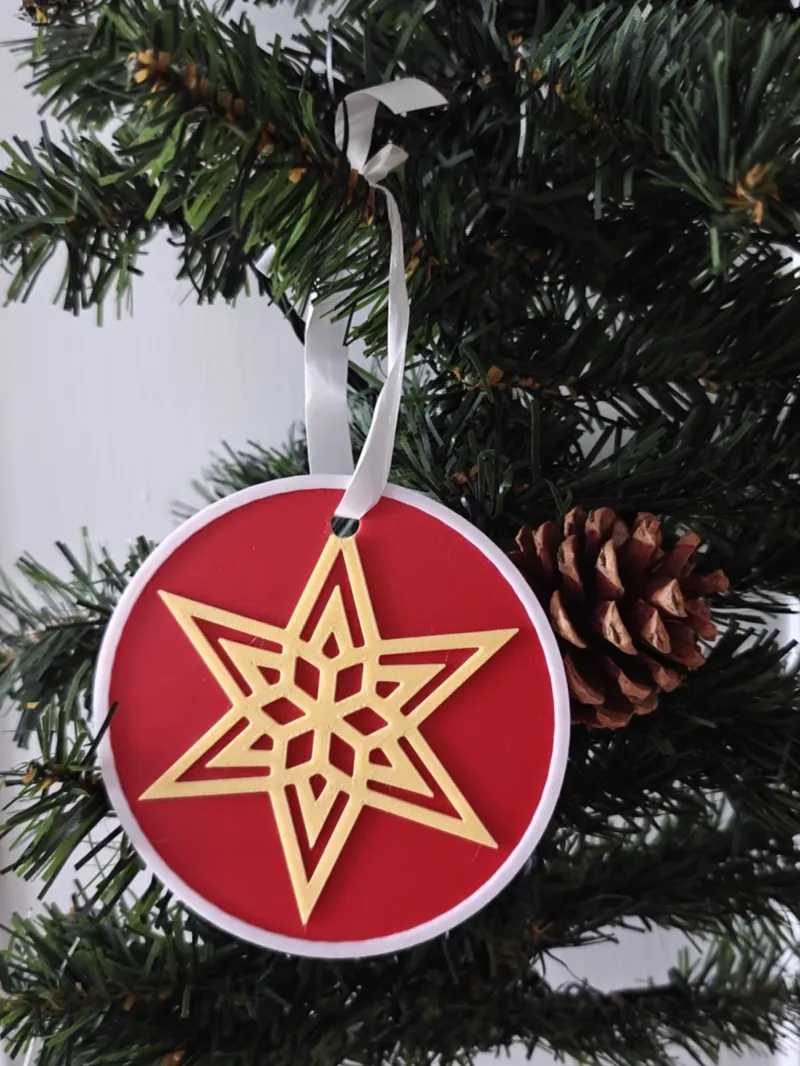 Classical Christmas Ornaments and Coasters