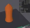 0.6mm thick for those who has problems with the other