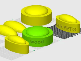 Stackable Floor is Lava Stones,Round & Oval Shapes