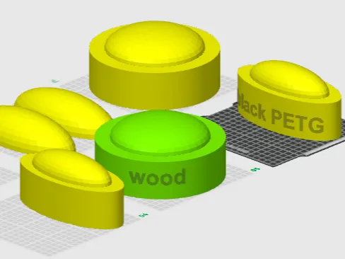 Stackable Floor is Lava Stones,Round & Oval Shapes