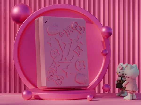 Étui à cigarettes Hello Kitty x Louis Vuitton