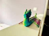 Support de pagaie pour bateau-dragon (test d'assemblage) — photo 3
