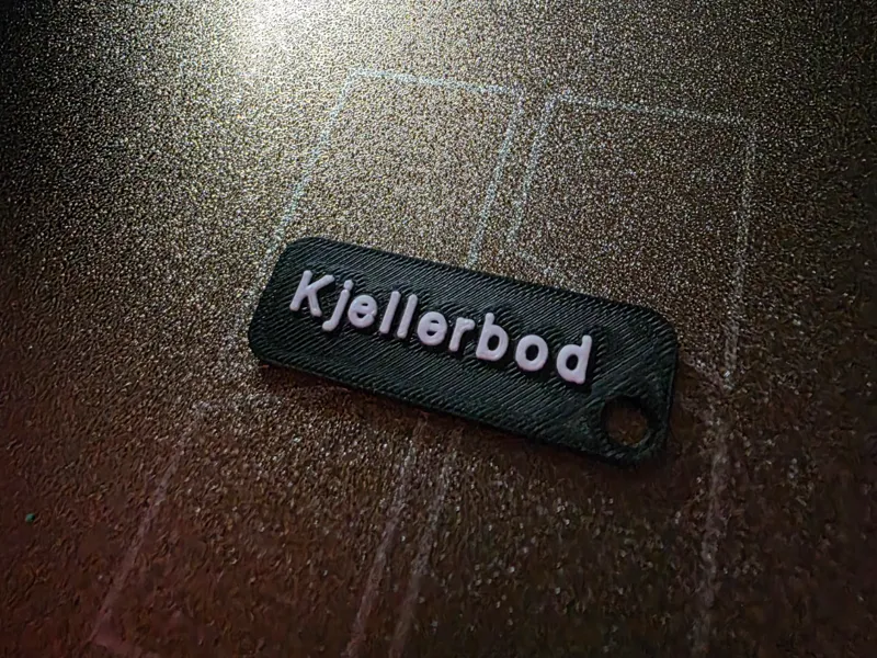 Kjellerbod nøkkelring