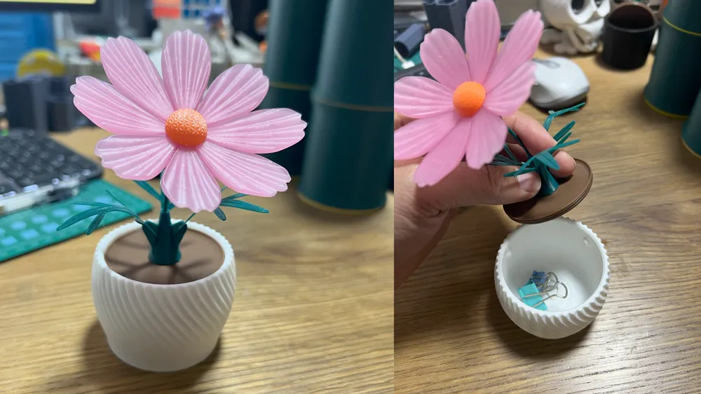 3D Printable Flower Pot - Free 3D Print Model - MakerWorld