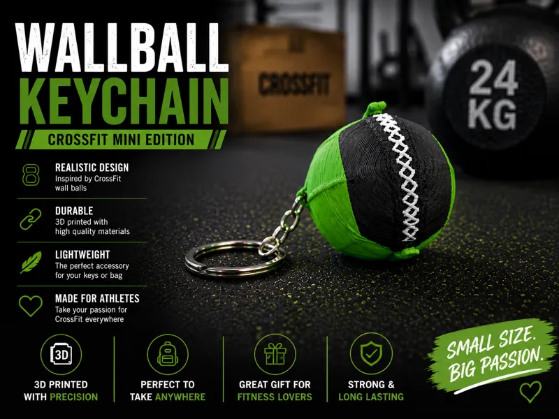 WallBall Keychain