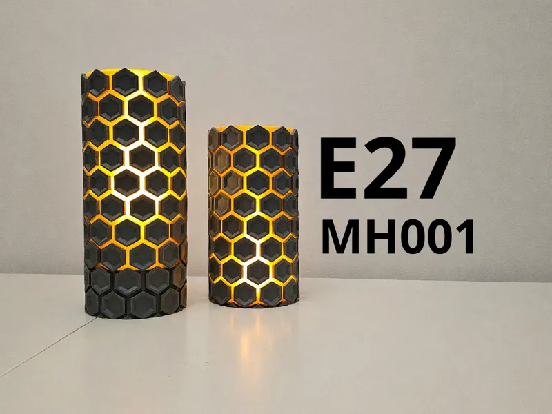 Hexagonal Lamp - for E27 or MH001