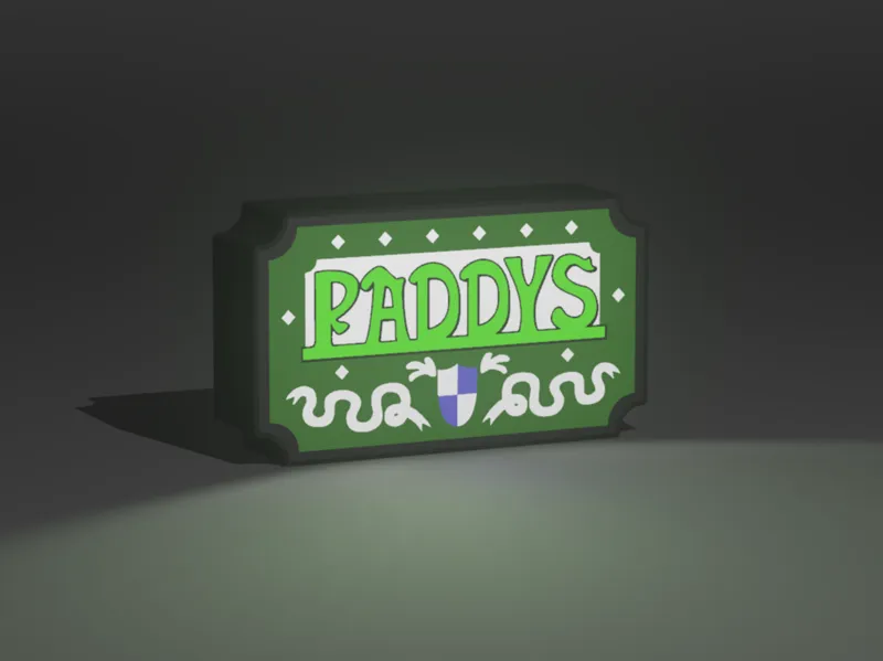 Paddys Door Sign Light Box Always Sunny Fan Art