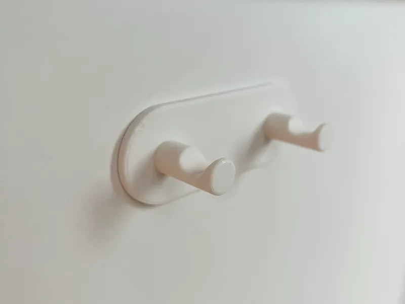 Double towel rack