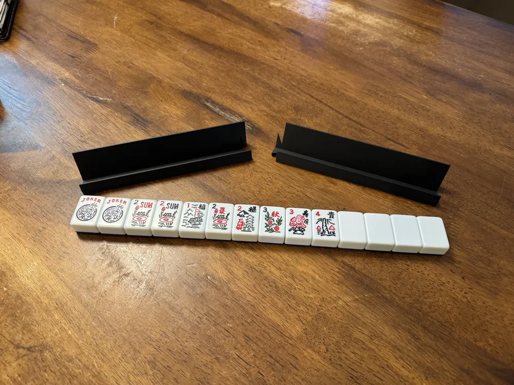 Large Tile Mahjong Rack - Free 3D Print Model - MakerWorld