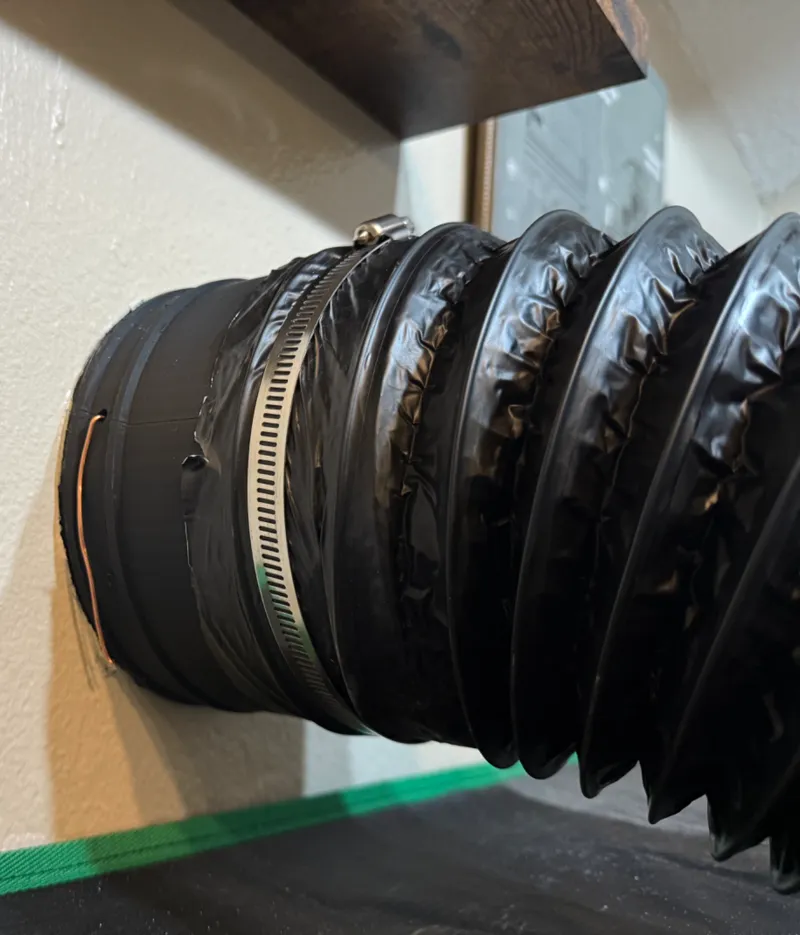 6 inch vent backdraft damper