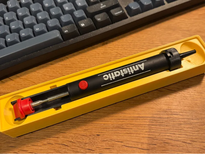 Gridfinity - Inlay for desoldering pump