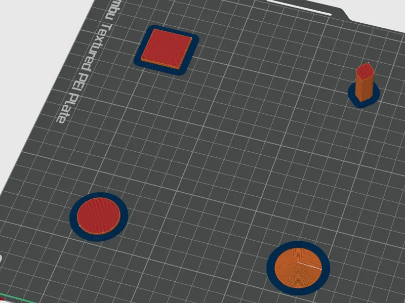 Surface Finish Test – Built-in Geometry Shapes